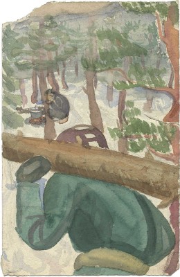 Якобсон Александра Николаевна. Всадник 